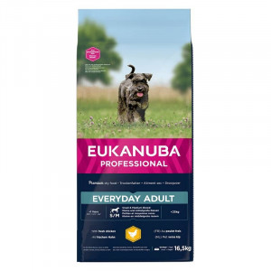 EUKANUBA DOG SMALL CHICKEN EVERYDAY sausā barība suņiem Vista 16.5kg